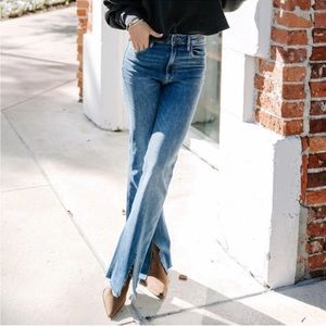 Hidden Jeans Happi Flare Slit 27